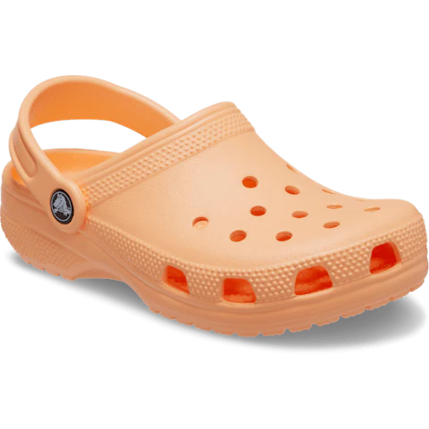 Crocs Kid's Classic Orange Clogs - Image 5