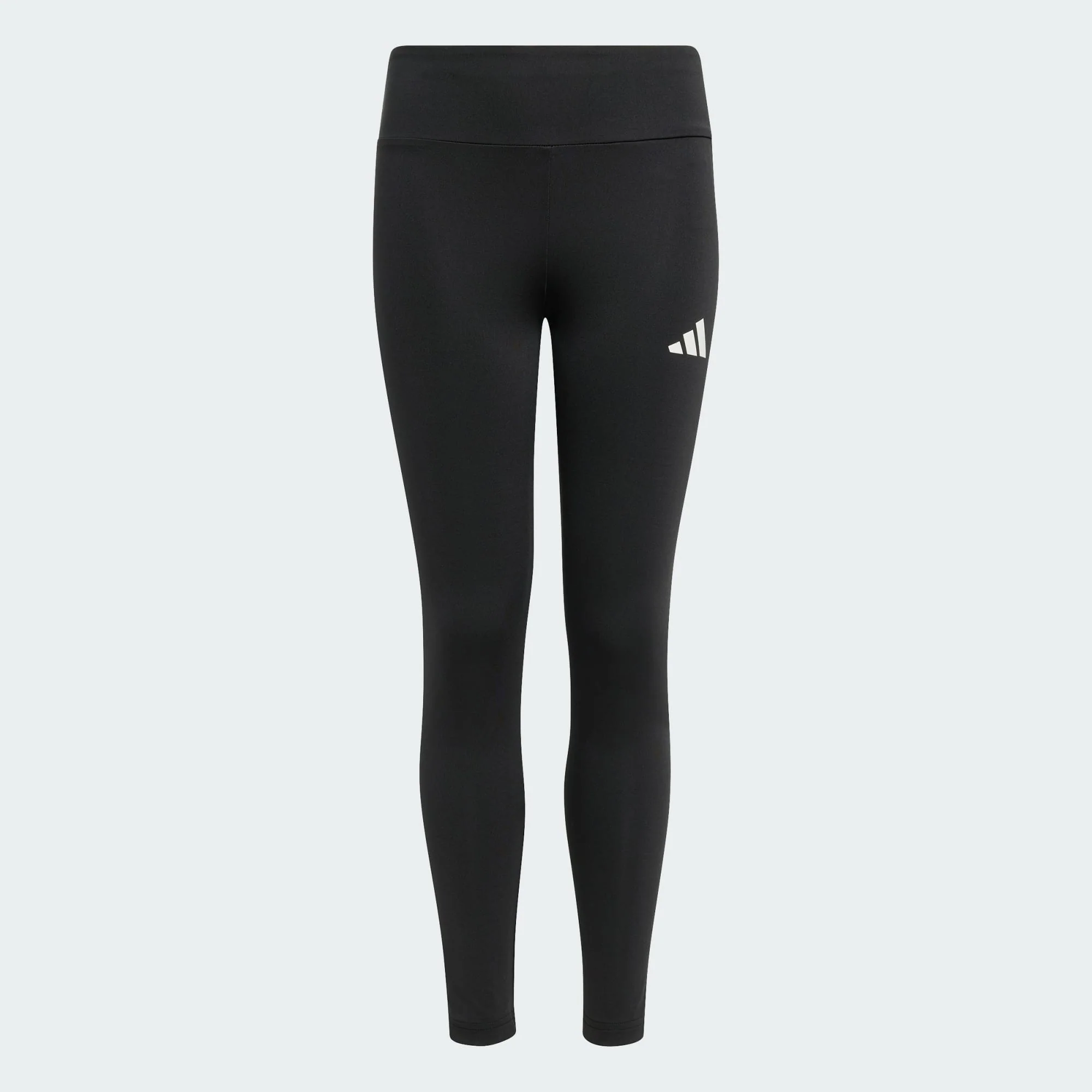 Adidas Kid's Train Essentials 3-Stripes Black Leggings - Image 2