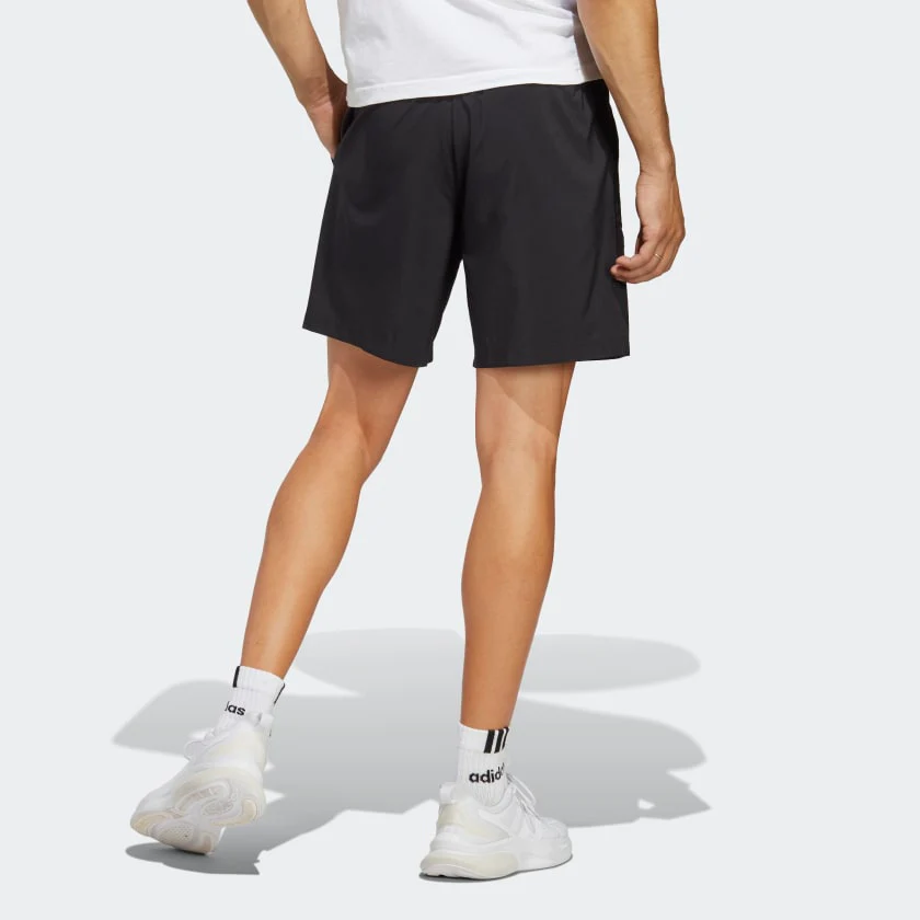 Adidas Men's Aeroready Essentials Chelsea Linear Logo Black Shorts - Image 2