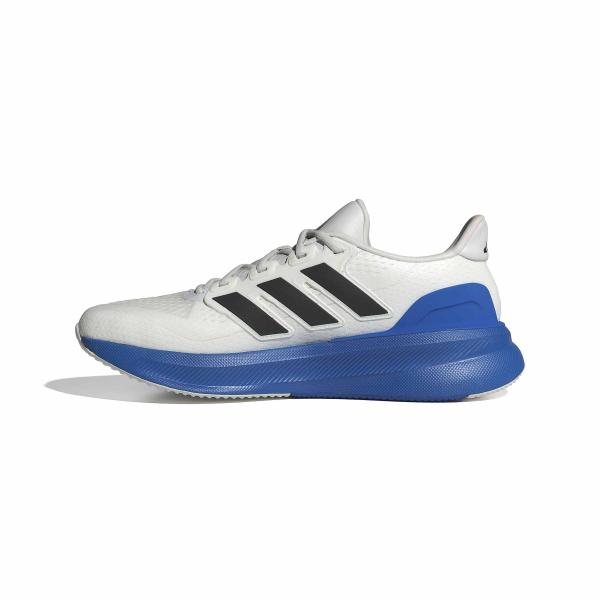 Adidas Men's Ultrarun 5 White/Blue Running Shoes - Image 2