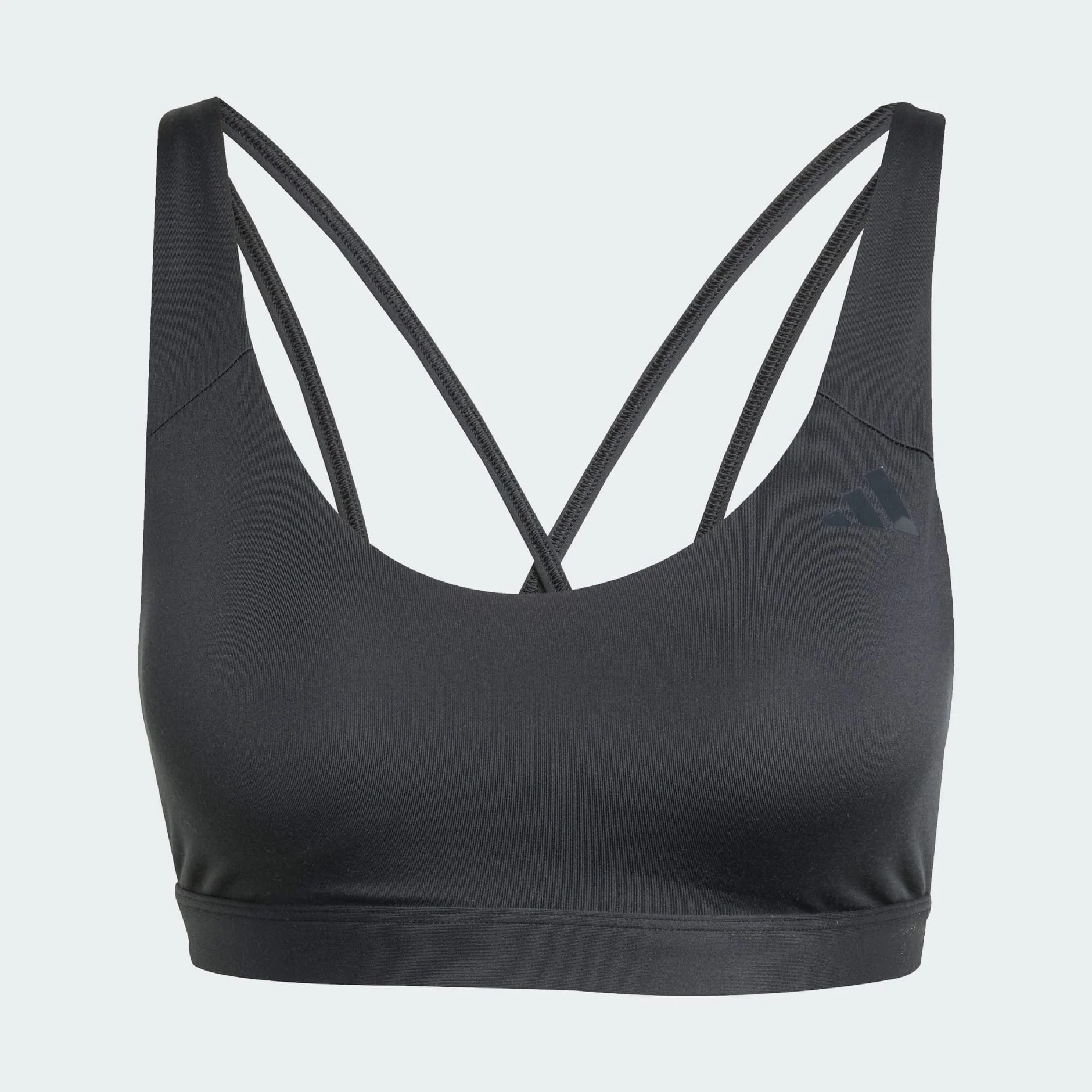 Adidas Women's All Me Essentials Medium Support Black Bra - Image 2