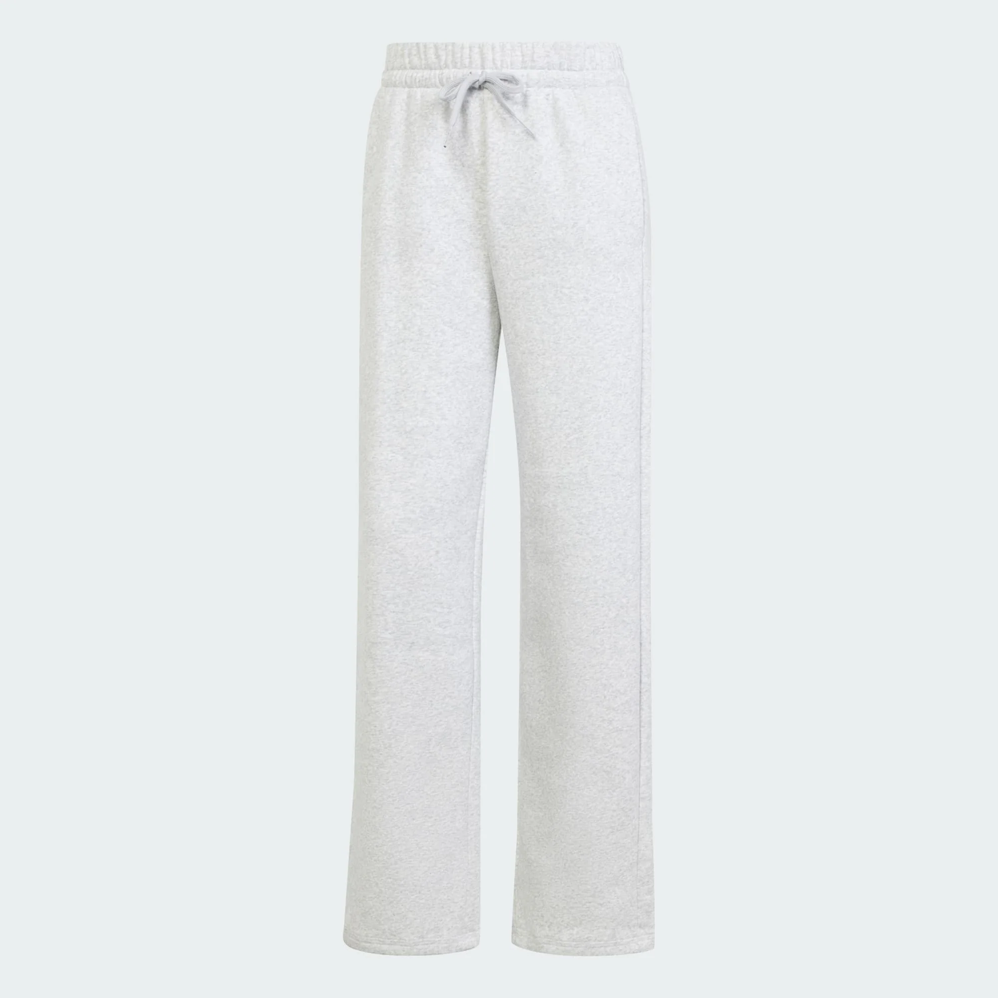 Adidas Women's Feelcozy Fleece Grey Trackpant - Image 2