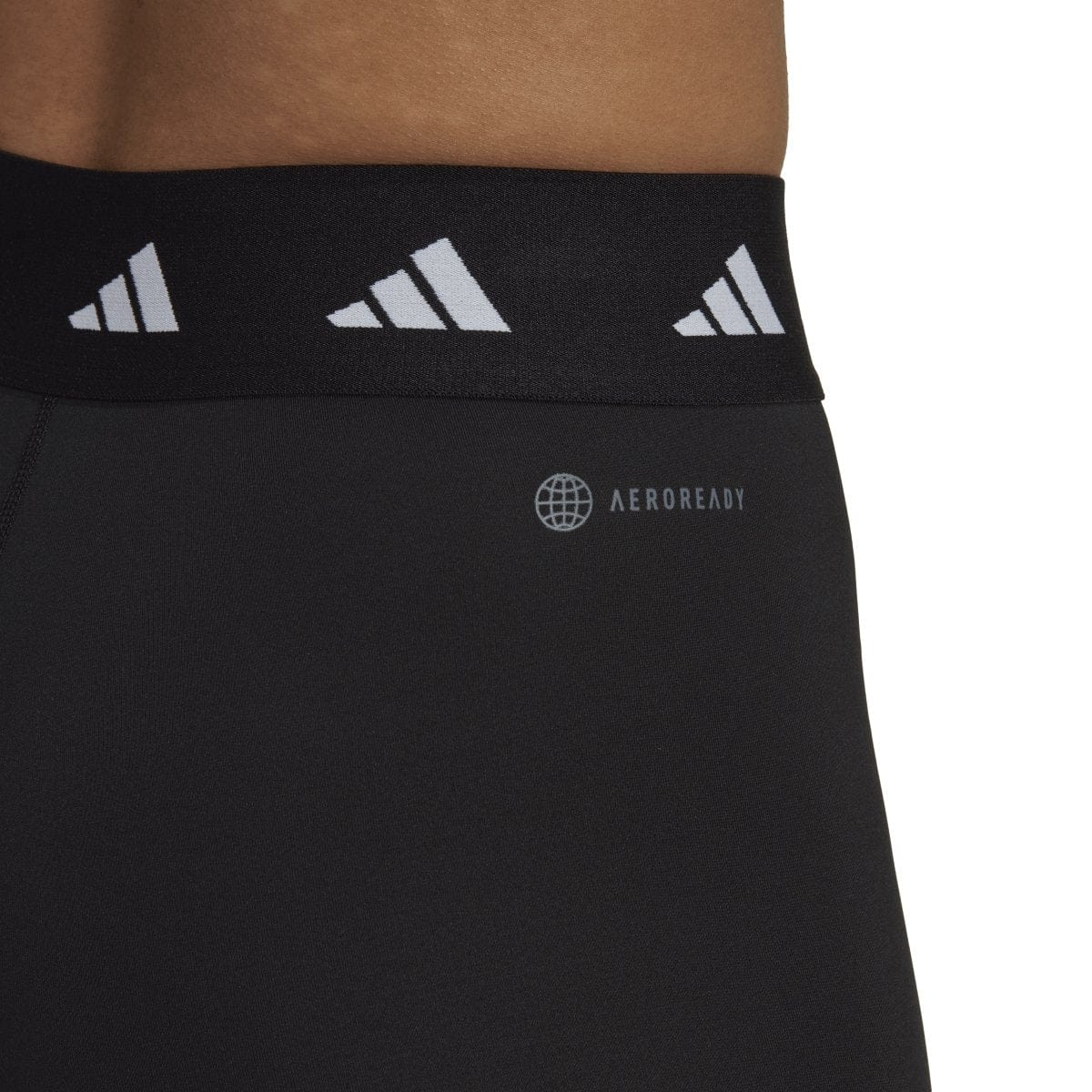 Adidas Women's Techfit Black Bike Short Tights - Image 6