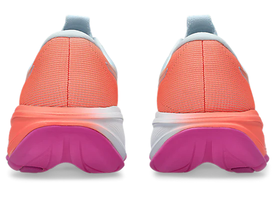 Asics Women's Cumulus 28 Sky/Coral Running Shoes - Image 5