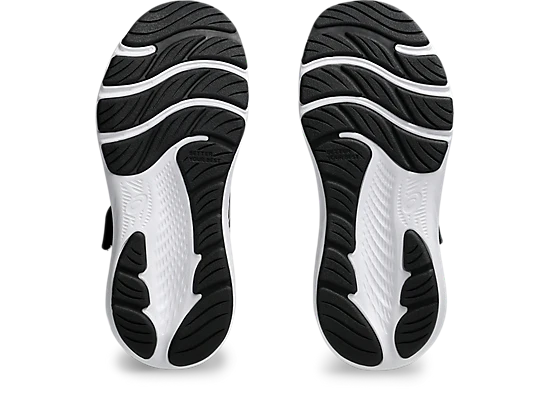 Asics Junior Contend 9 Ps Black/White Running Shoe - Image 6