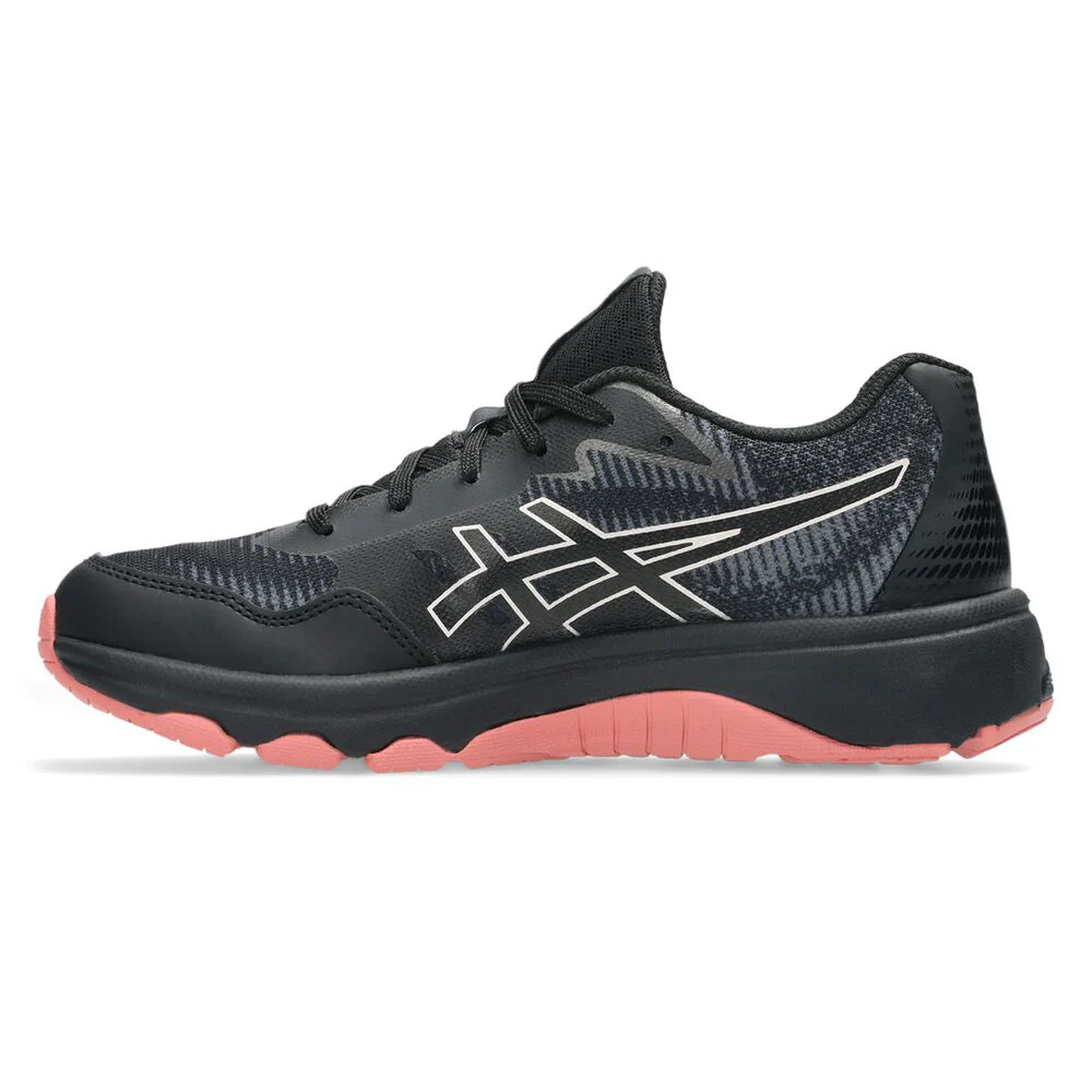 Asics Kid's Gel Netburner Professional 4 Gs Black/Breeze Netball Shoes - Image 2