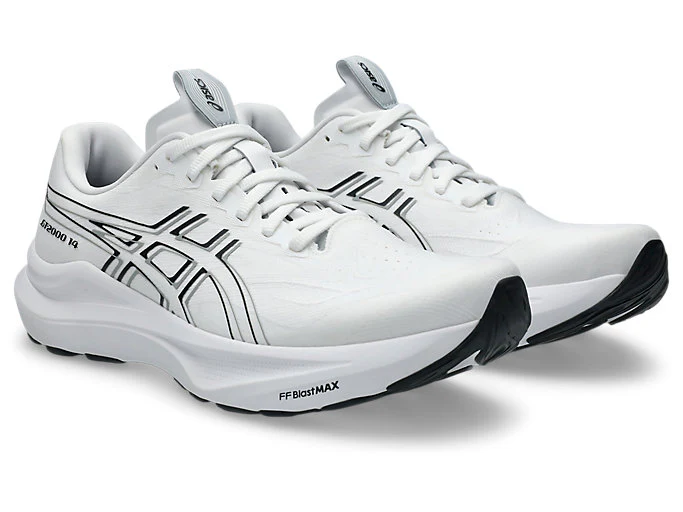 Asics Men's Gt 2000 14 White/Black Running Shoes - Image 3