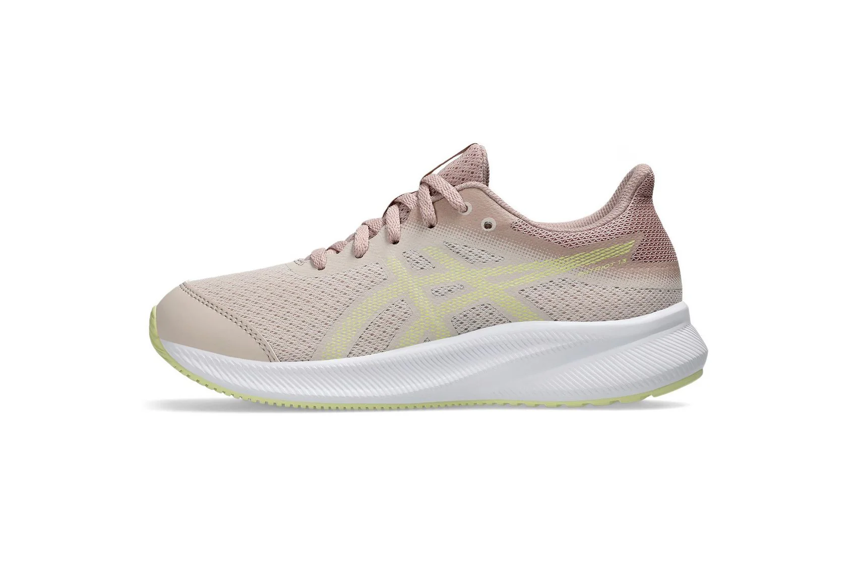 Asics Kid's Patriot Gs 13 Beige Running Shoes - Image 2