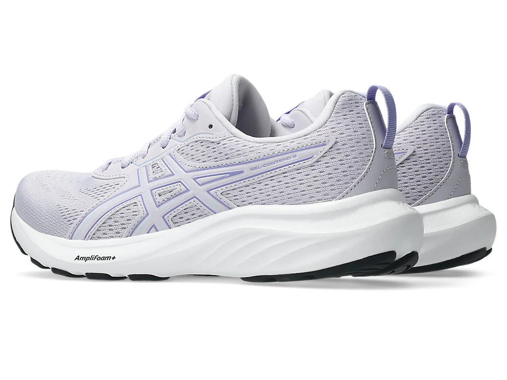 Asics Women's Gel Contend 9 Lilac/White Running Shoes - Image 4
