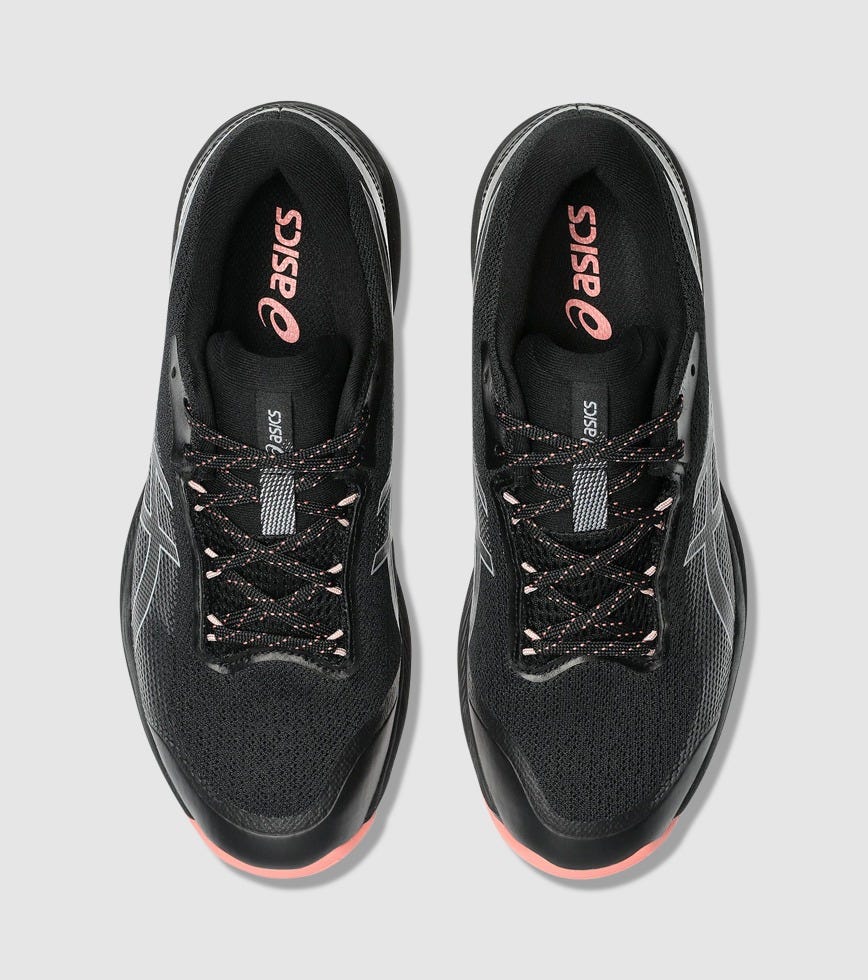 Asics Women's Gel-Netburner Academy 10 Black/Gravel Netball Shoes - Image 6