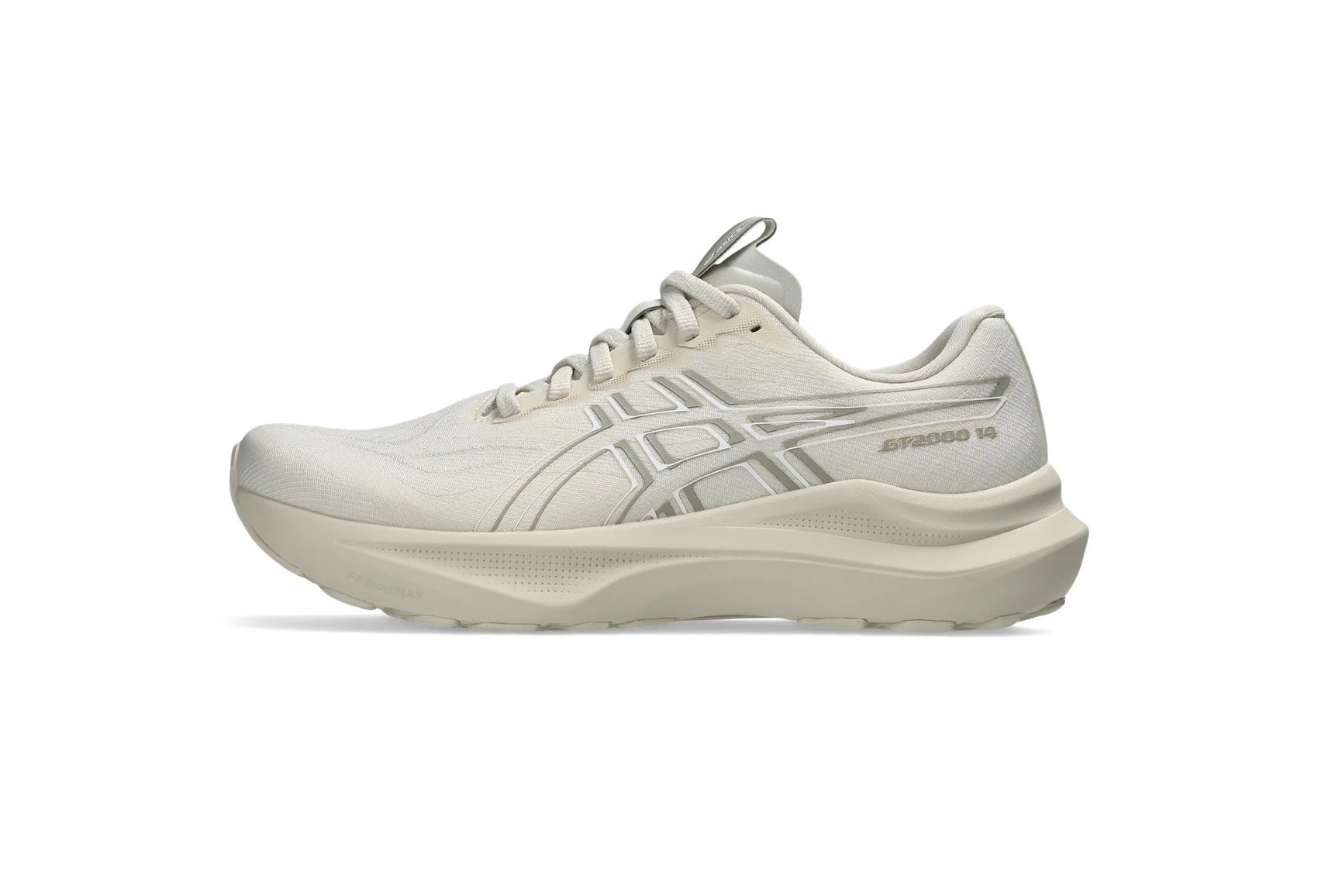 Asics Women's Gt 2000 14 Oatmeal Running Shoes - Image 2