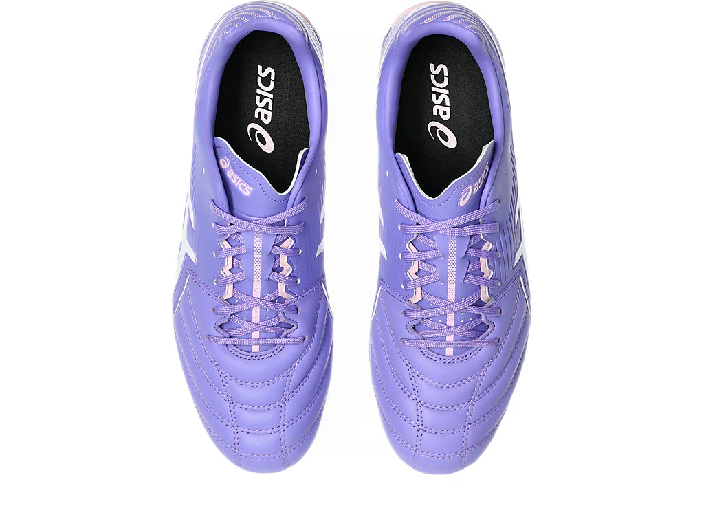 ASICS WOMEN'S LETHAL FLASH IT 3 AMETHYST/WHITE FOOTBALL BOOTS - Image 5