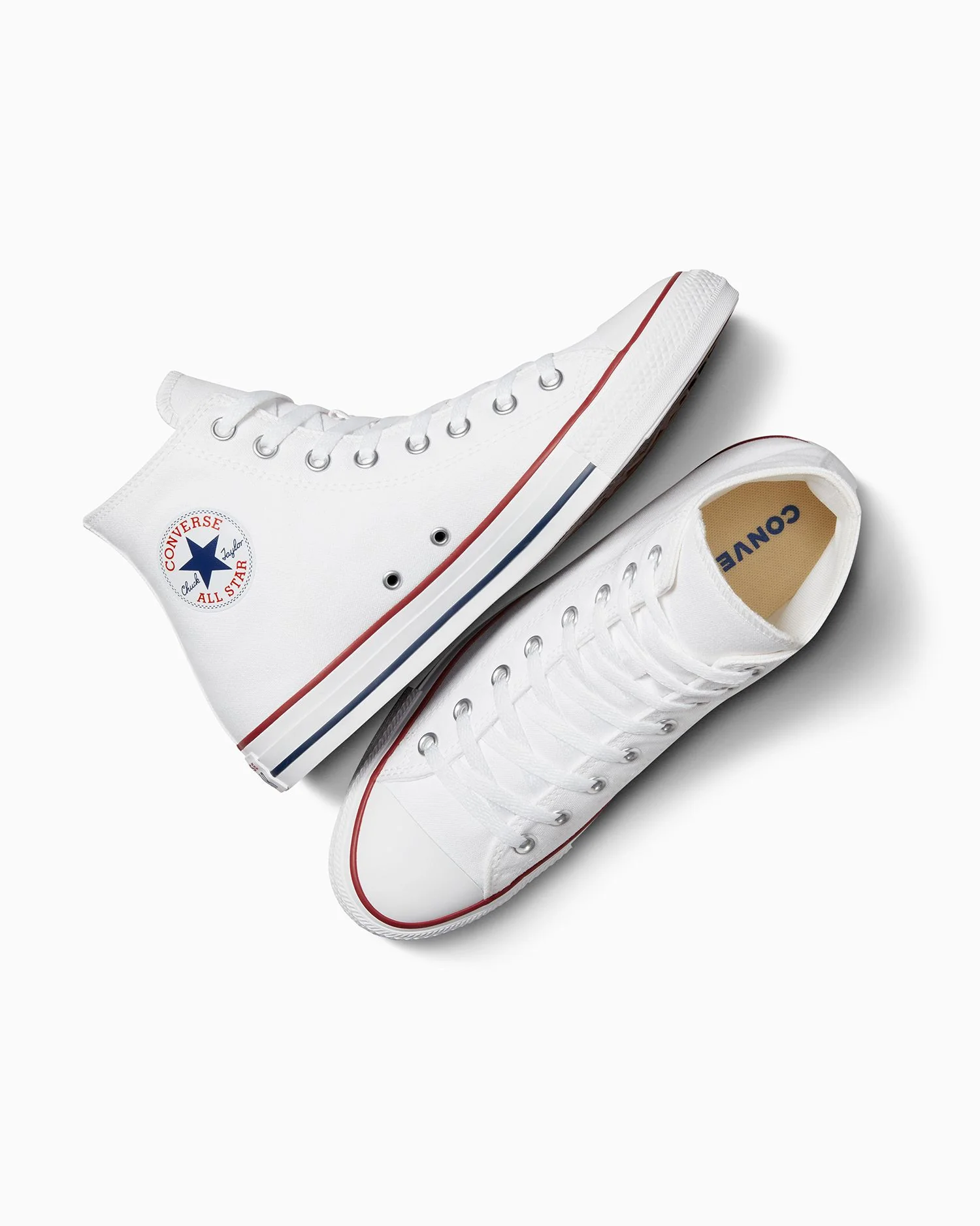 Converse Women's Chuck Taylor All Star High Top White Shoe - Image 5