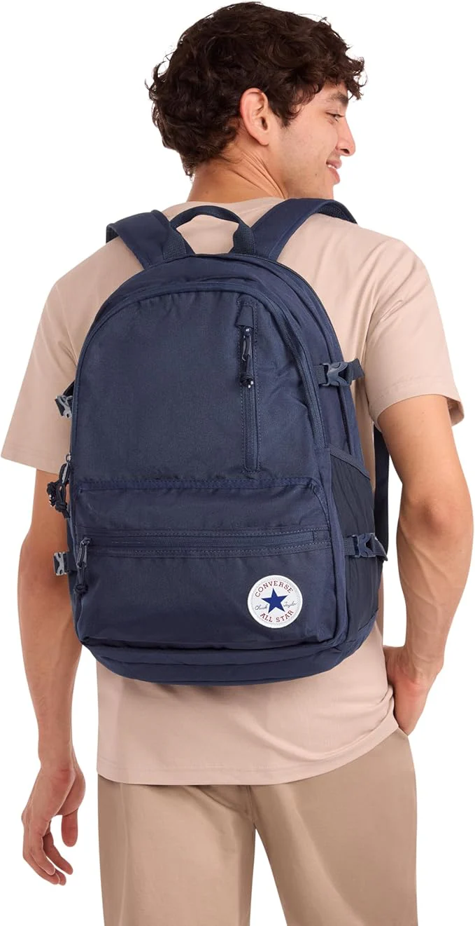 Converse Cam Straight Edge Navy Backpack - Image 4