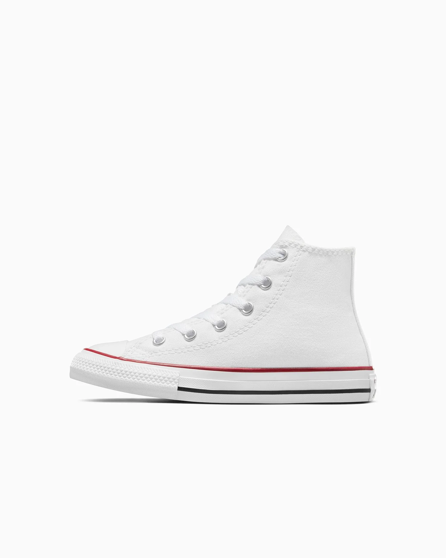 Converse Kids Chuck Taylor All Star High Top White Shoe - Image 2