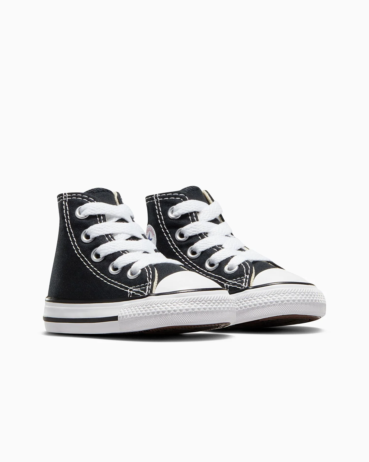 Converse Kids Chuck Taylor All Star High Top Black/White Shoe - Image 4