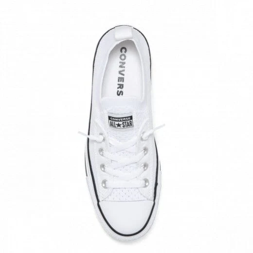 Converse Women's Chuck Taylor All Star Shoreline Knit Slip Low Top White Shoe - Image 2