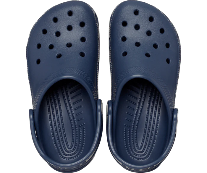 Crocs Kids Classic Navy Clog - Image 3