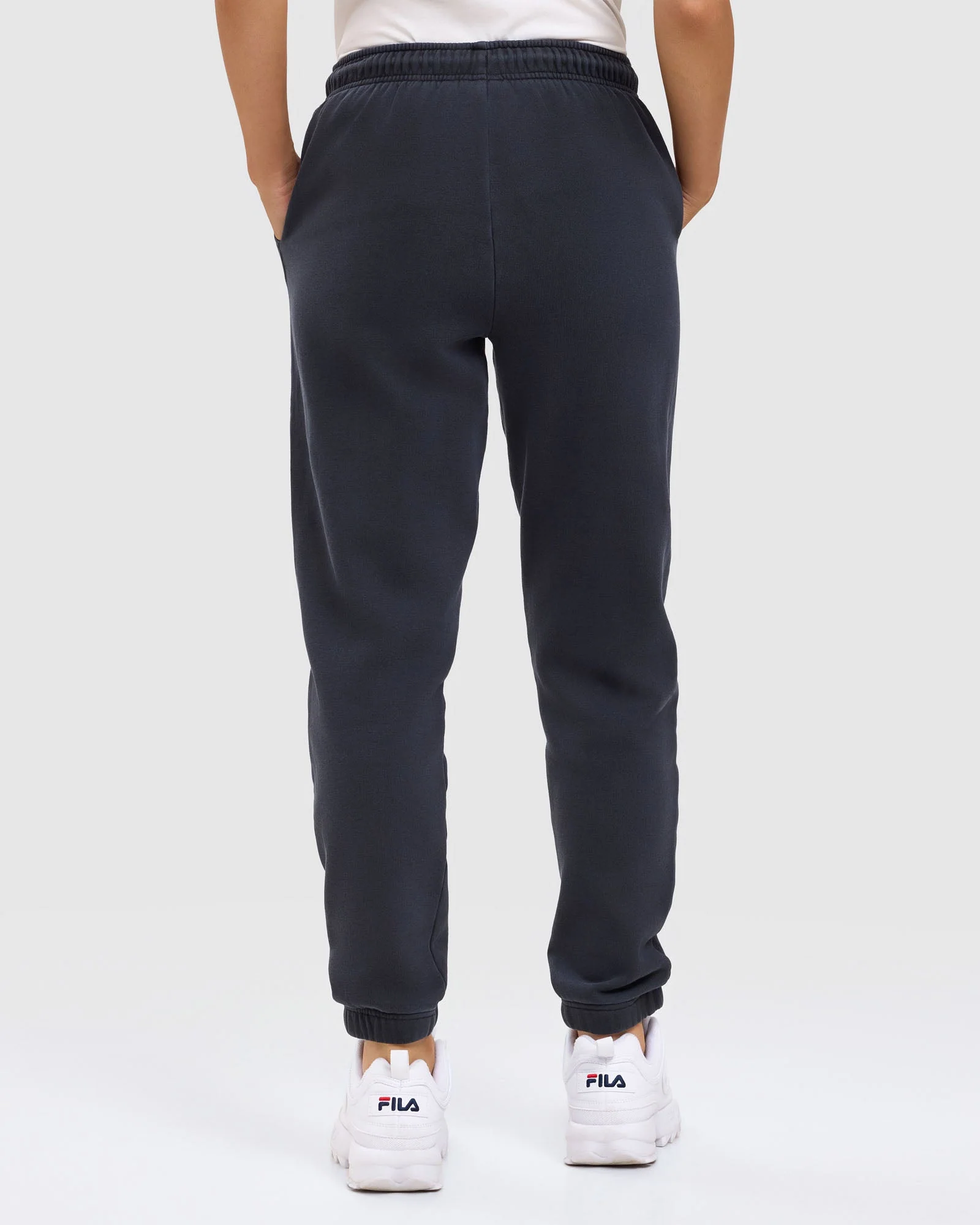 Fila Women's Isabella Black Trackpants - Image 3