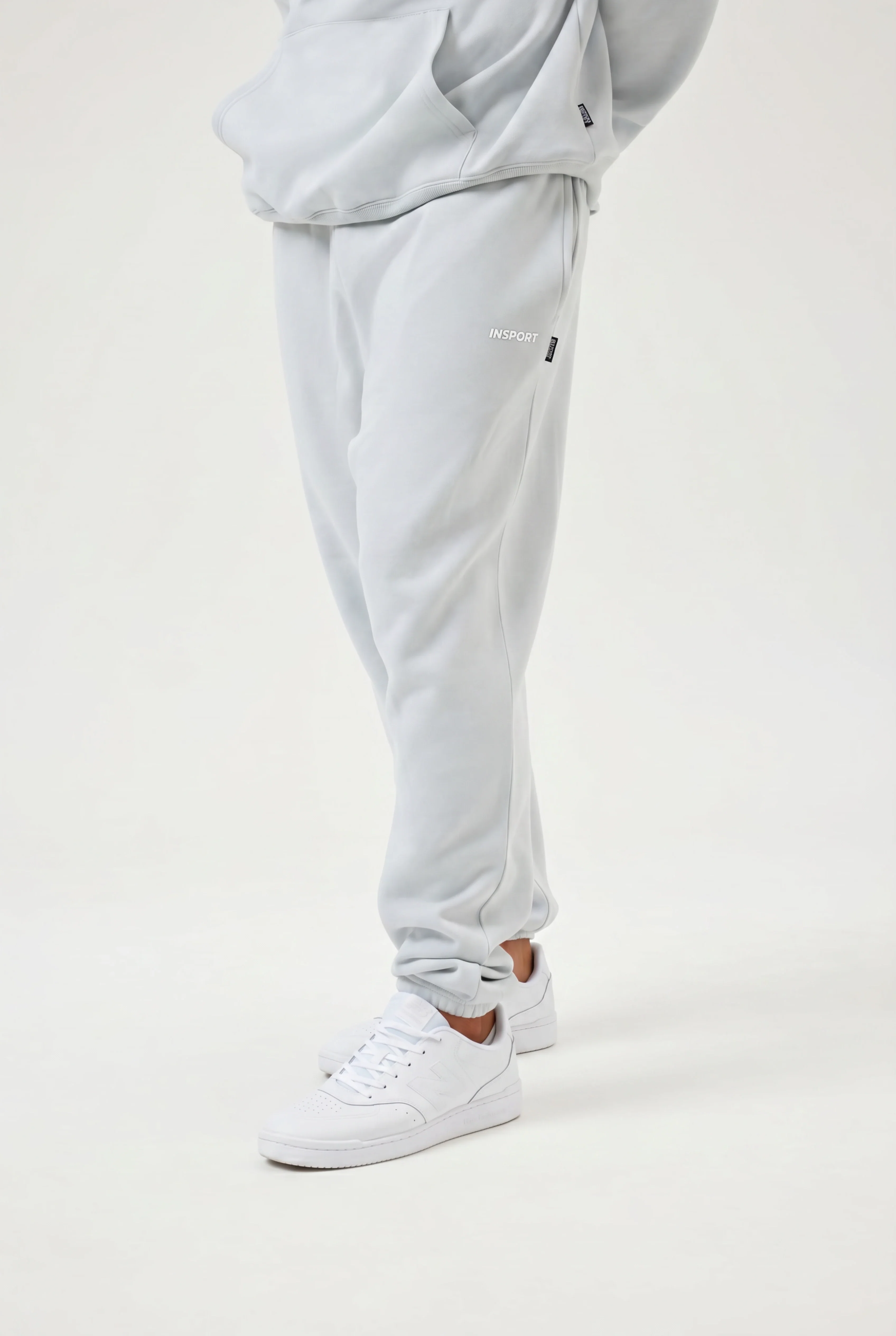 Insport Unisex Frankie Cloud Blue Trackpants - Image 2