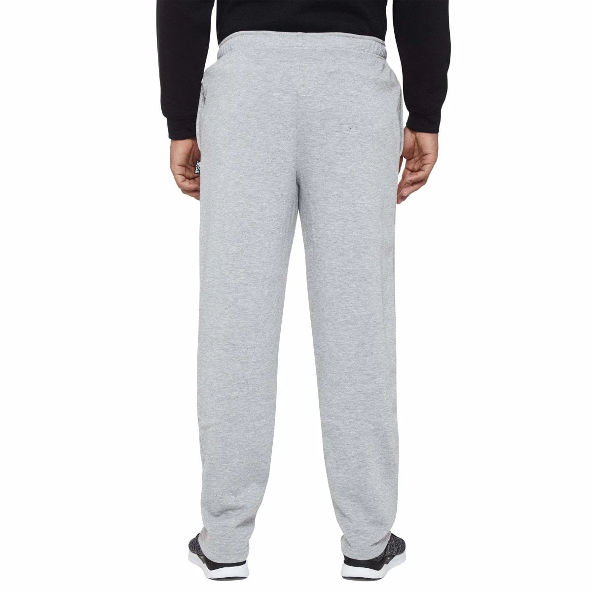 Insport Men's Aspen Grey Trackpants (Open Leg) - Image 8