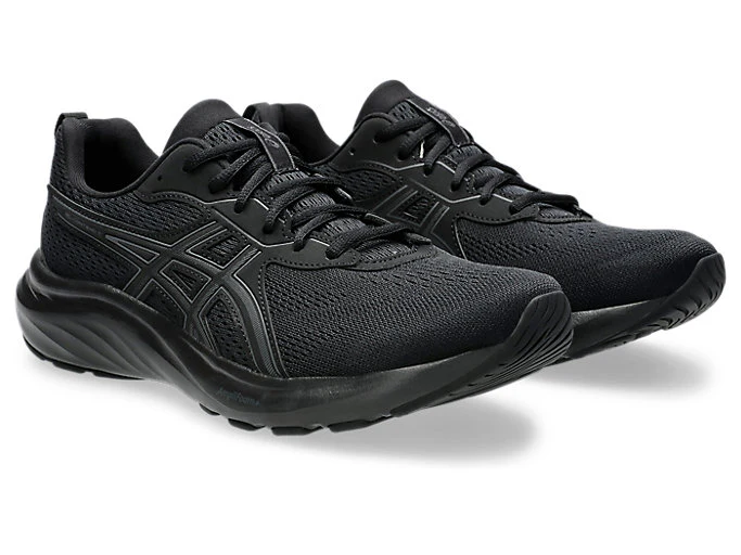 Asics Men's Gel Contend 9 Triple Black Running Shoes - Image 3