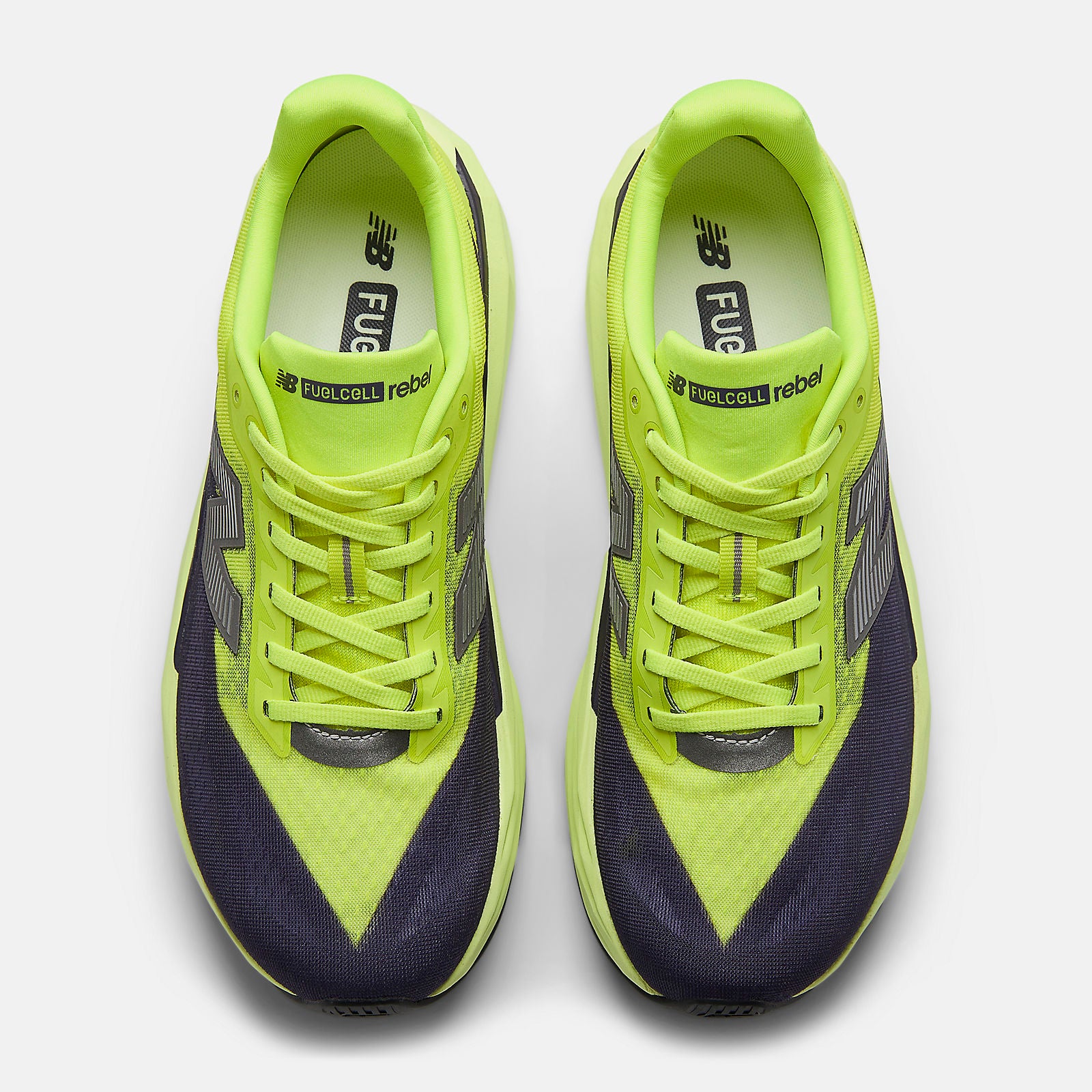 New Balance Men's Fuel Cell Rebel V5 Green Running Shoes - Image 4