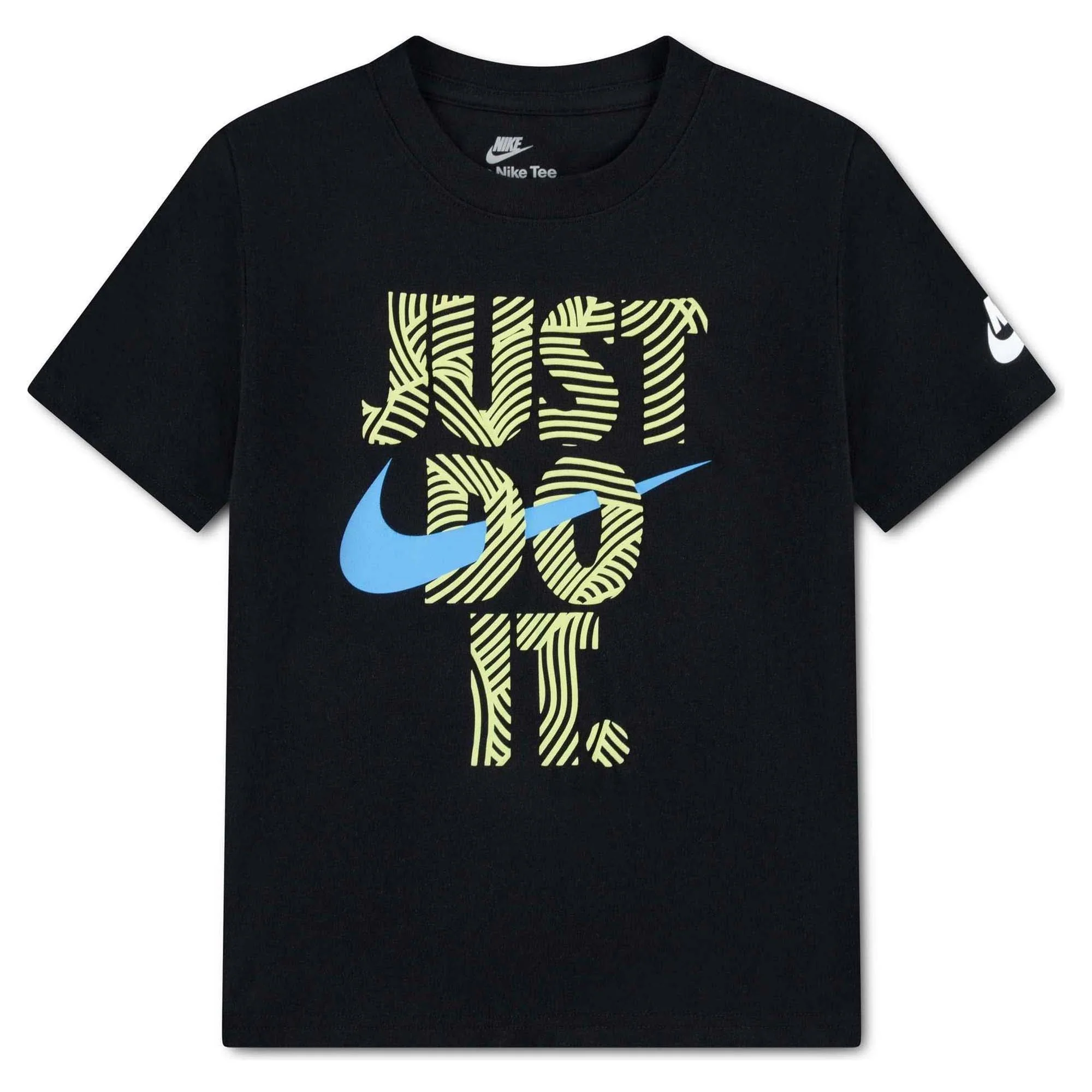 Nike Kid's In The Zone Graphic Black Tee - Image 2