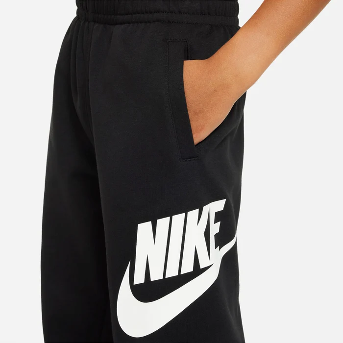 Nike Kid's Nsw Club French Terry Black Trackpants - Image 4