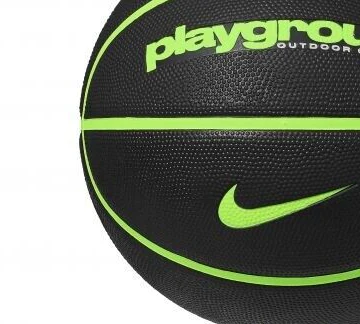 Nike Playground Adults Black/Volt Basketball - Image 3