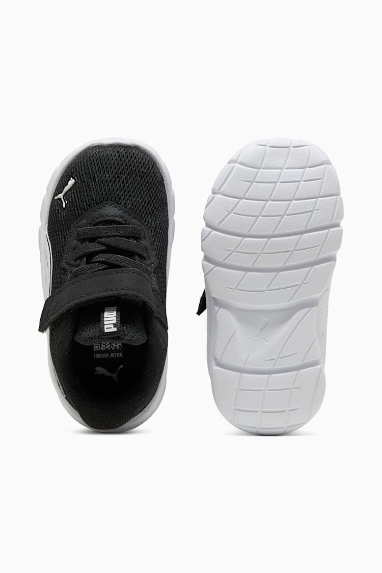 Puma Kid's Flex Focus Black/White Running Shoes - Image 5
