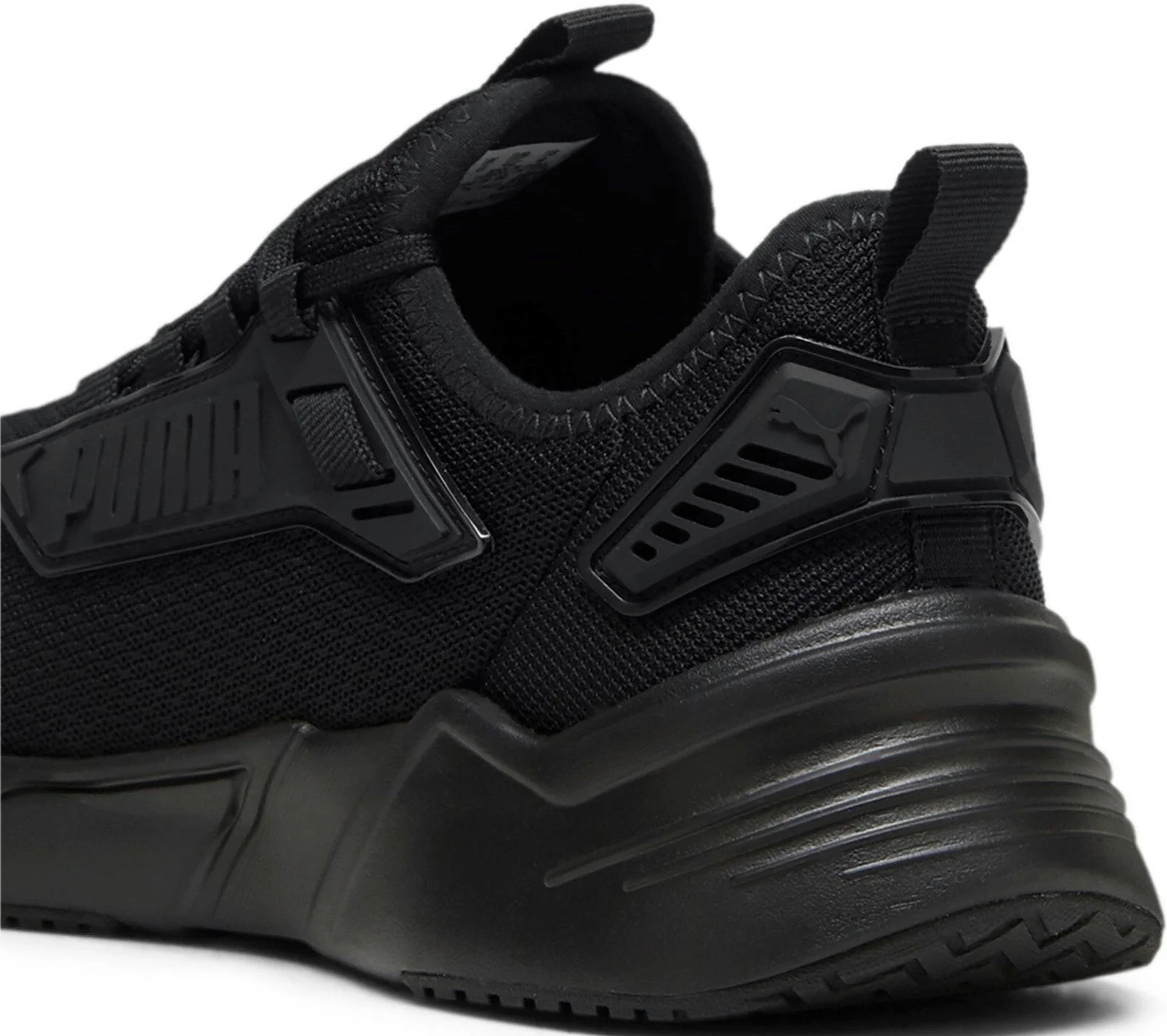 Puma Men's Retaliate 3 Triple Black Running Shoes - Image 5