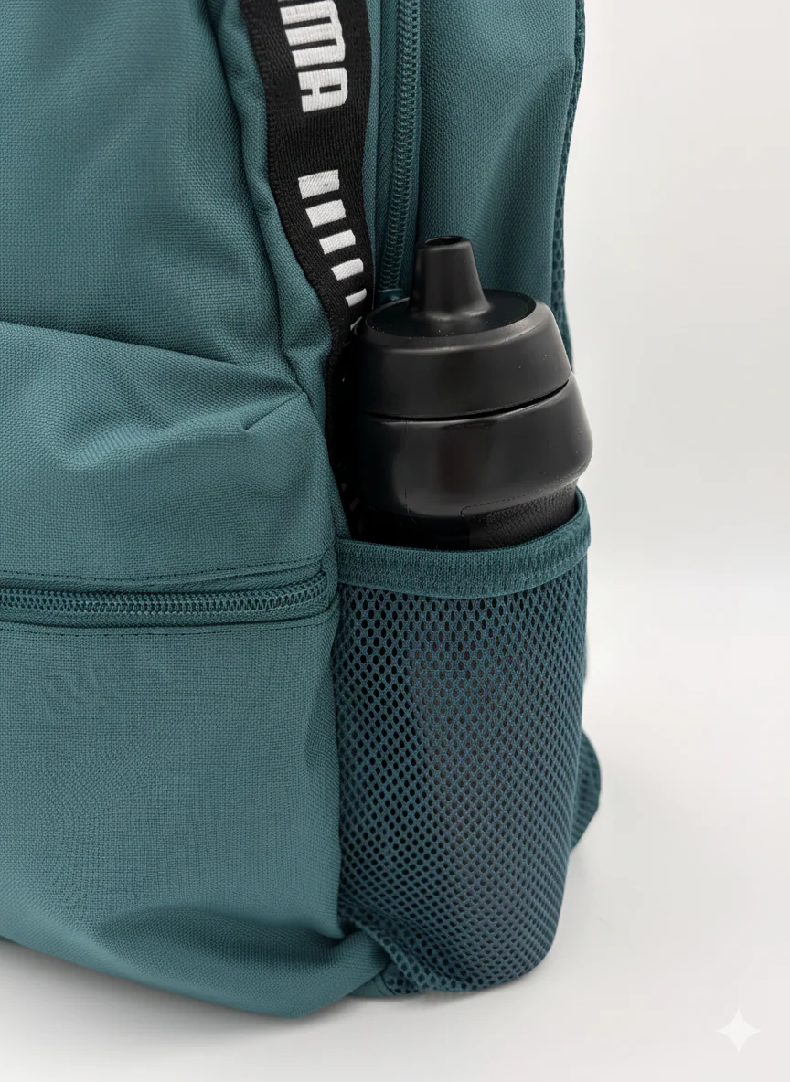 Puma Phase Top Tape Green Backpack - Image 3