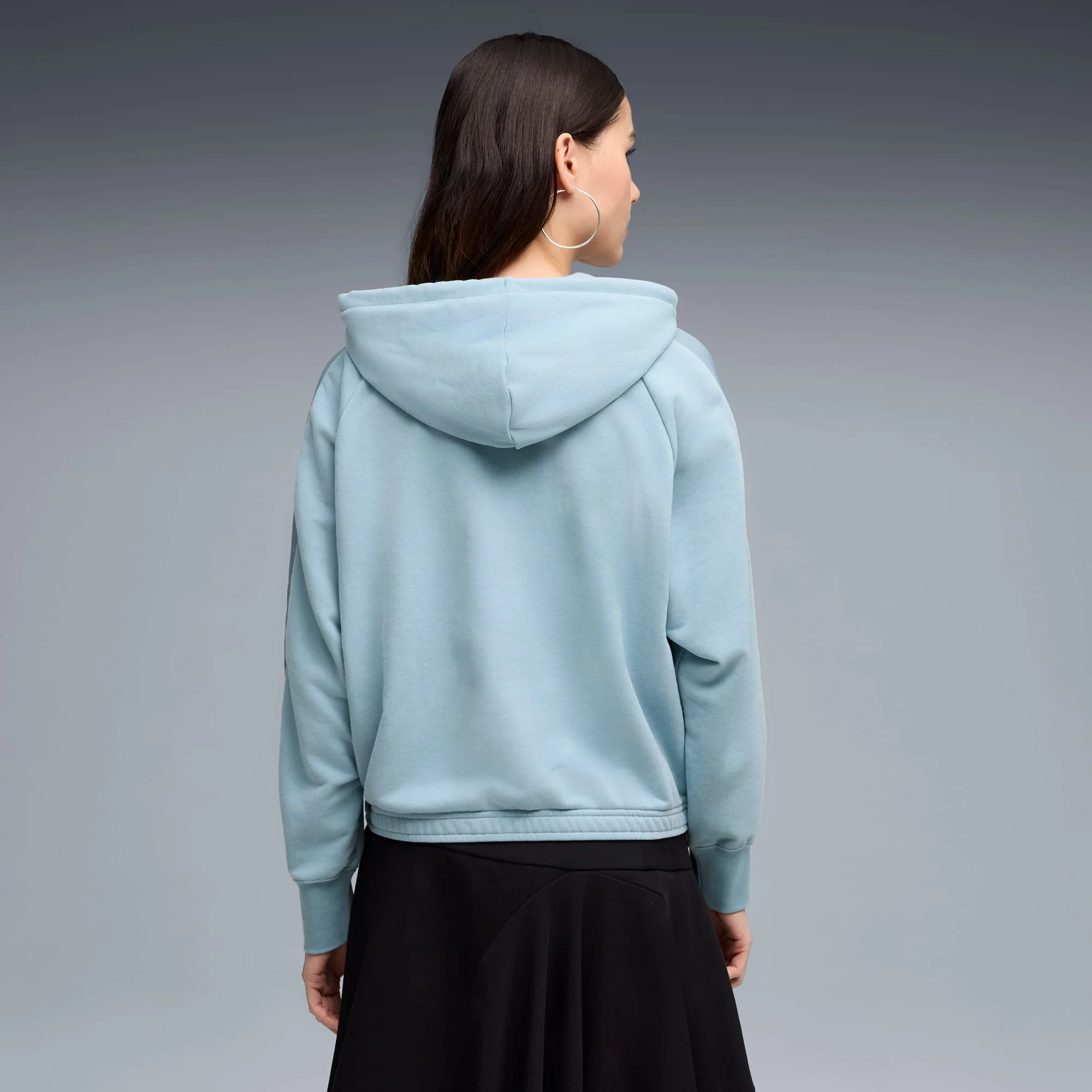 Puma Women's Her Oversized Seafoam Hoodie - Image 4